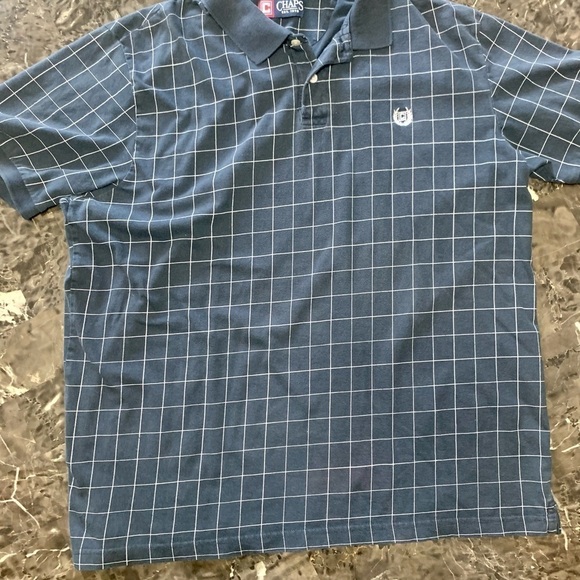 CHAPS Men’s Polo black/white size XL - Picture 6 of 13